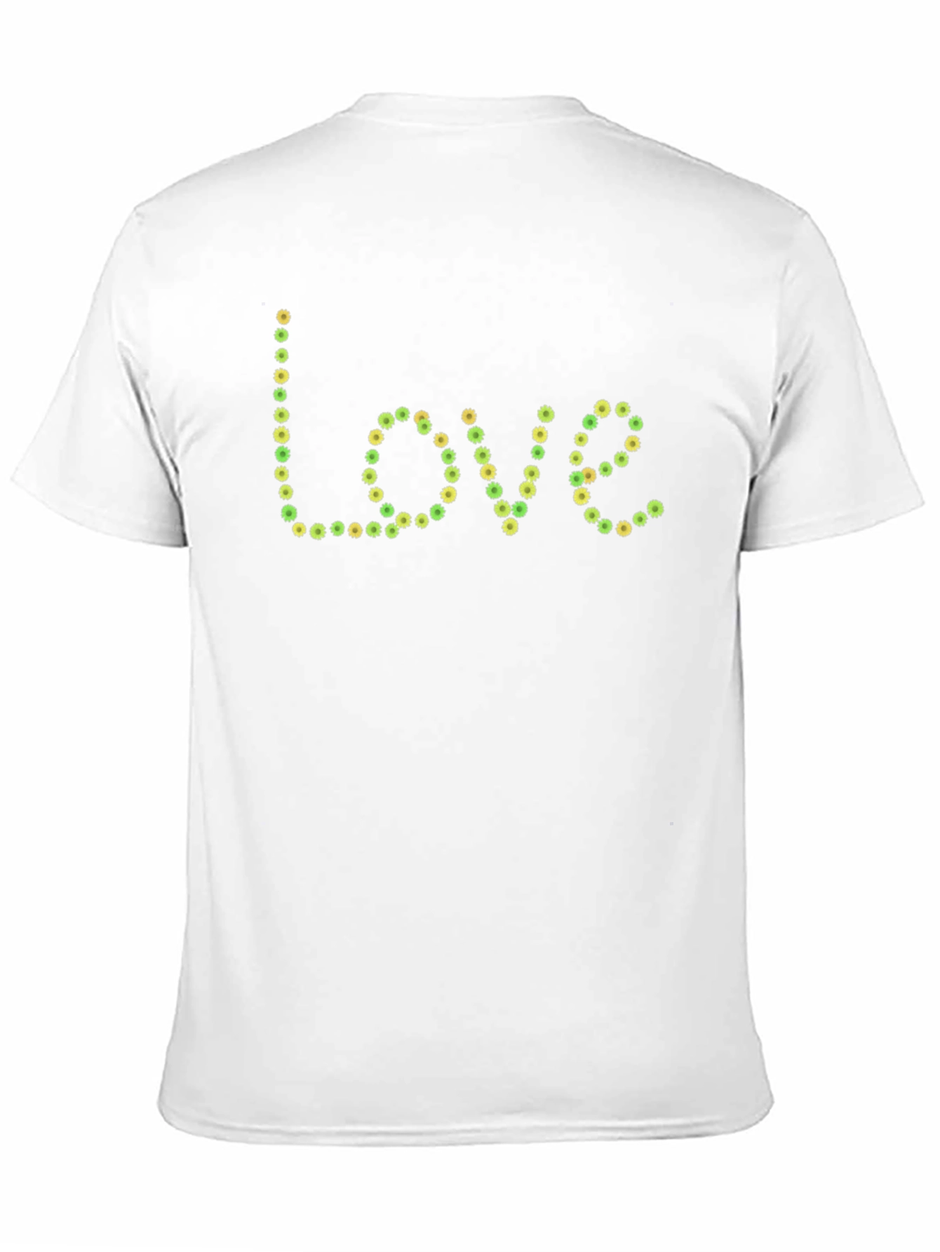 Floral Love Graphic Black T-Shirt