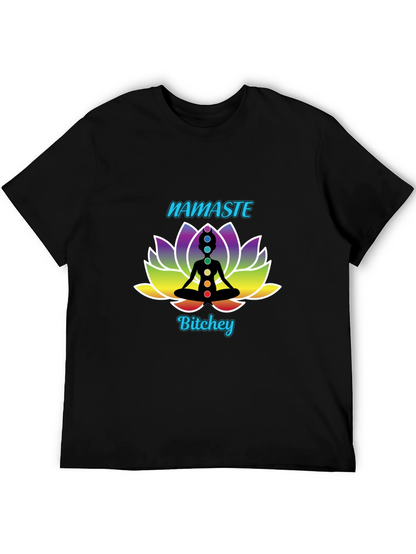 Namaste Bitchey Chakra Lotus T-Shirt