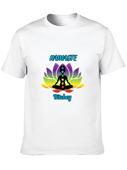 Namaste Bitchey Chakra Lotus T-Shirt