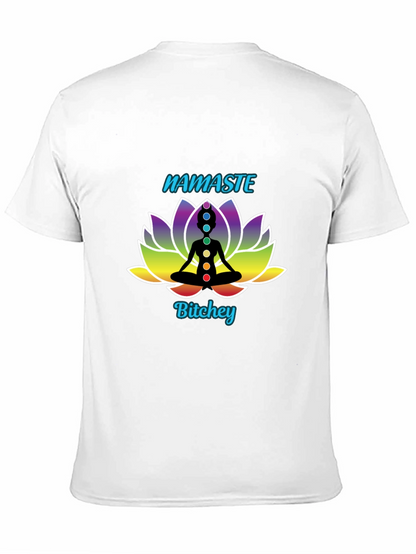 Namaste Bitchey Chakra Lotus T-Shirt
