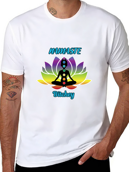 Namaste Bitchey Chakra Lotus T-Shirt