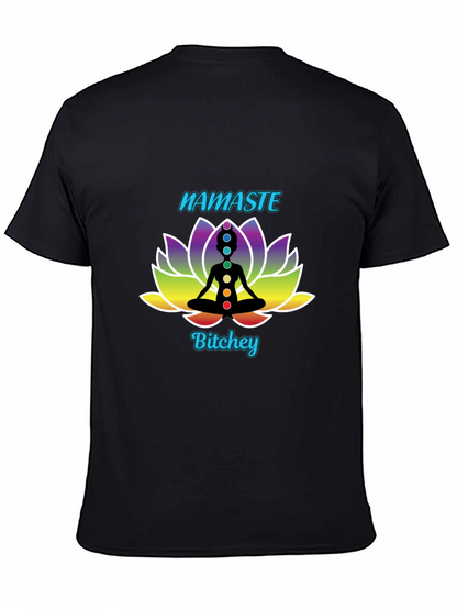 Namaste Bitchey Chakra Lotus T-Shirt