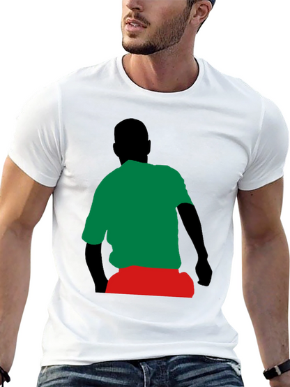 Retro Silhouette Graphic Tee - Casual Comfort