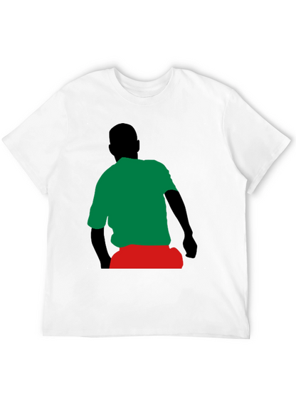 Retro Silhouette Graphic Tee - Casual Comfort