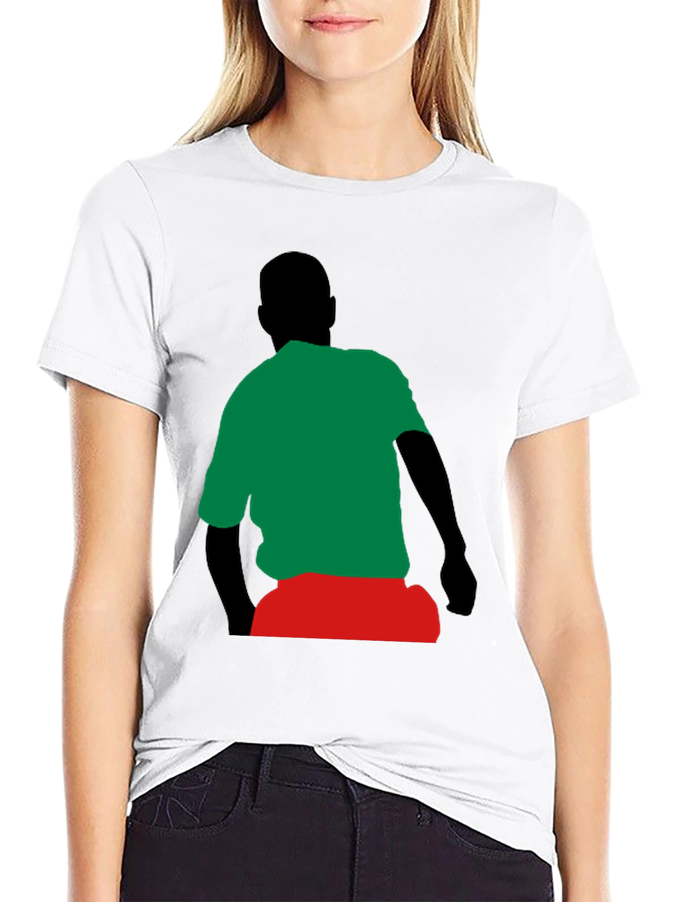 Retro Silhouette Graphic Tee - Casual Comfort