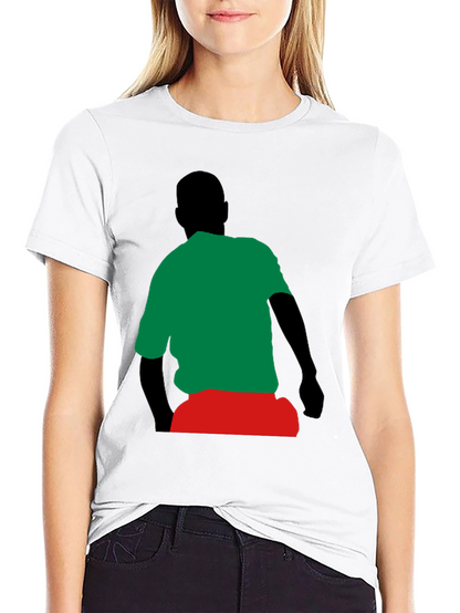 Retro Silhouette Graphic Tee - Casual Comfort