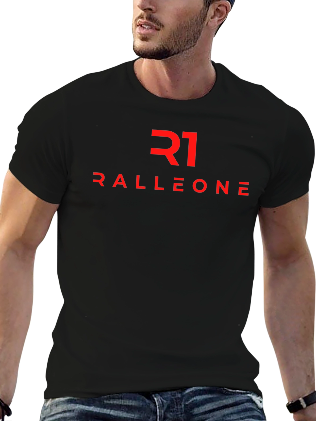 Ralleone Red Graphic T-Shirt