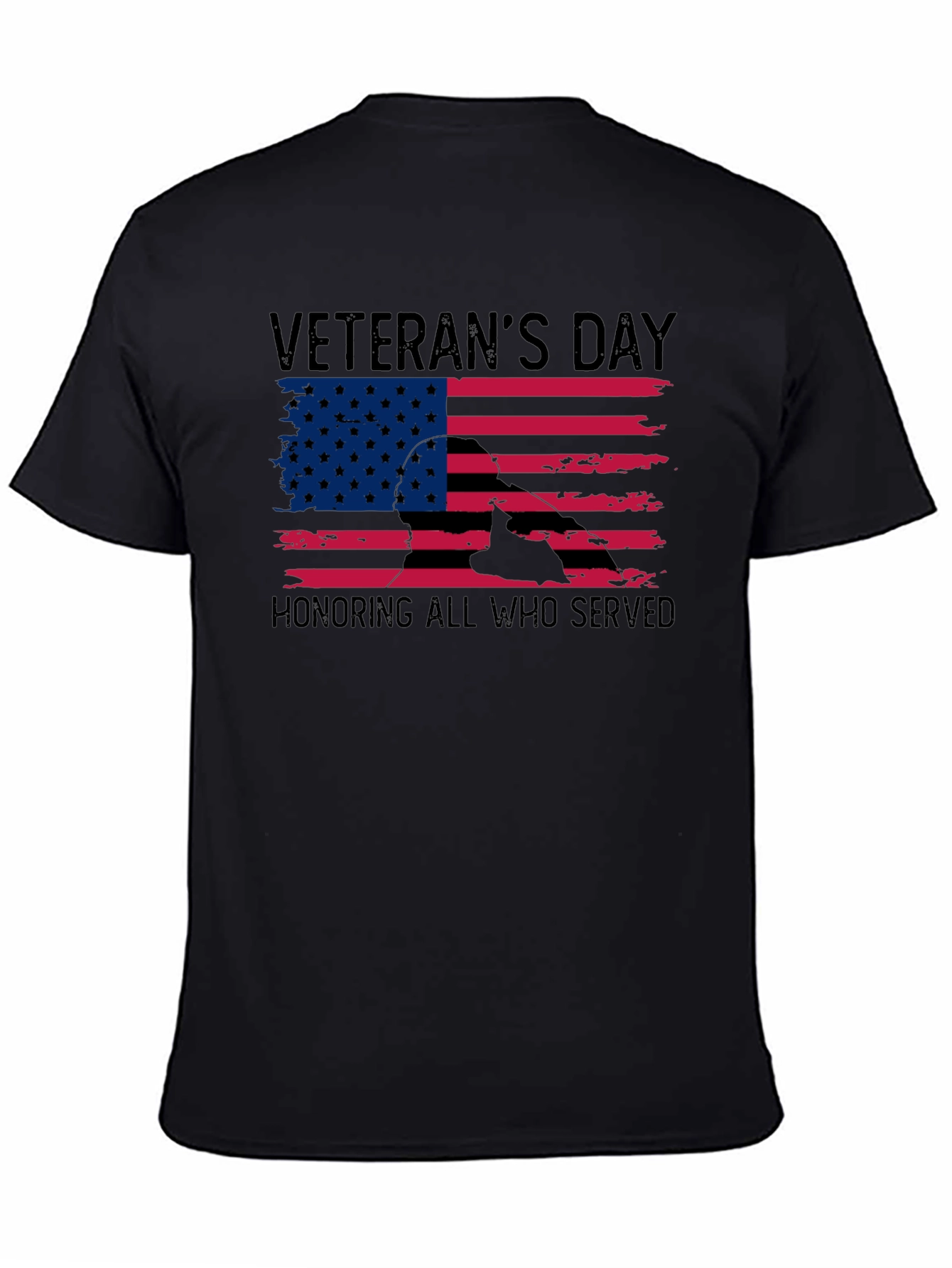 Veterans Day T-Shirt - Honoring All Who Served