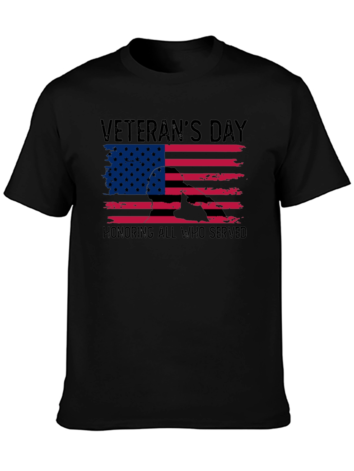 Veterans Day T-Shirt - Honoring All Who Served