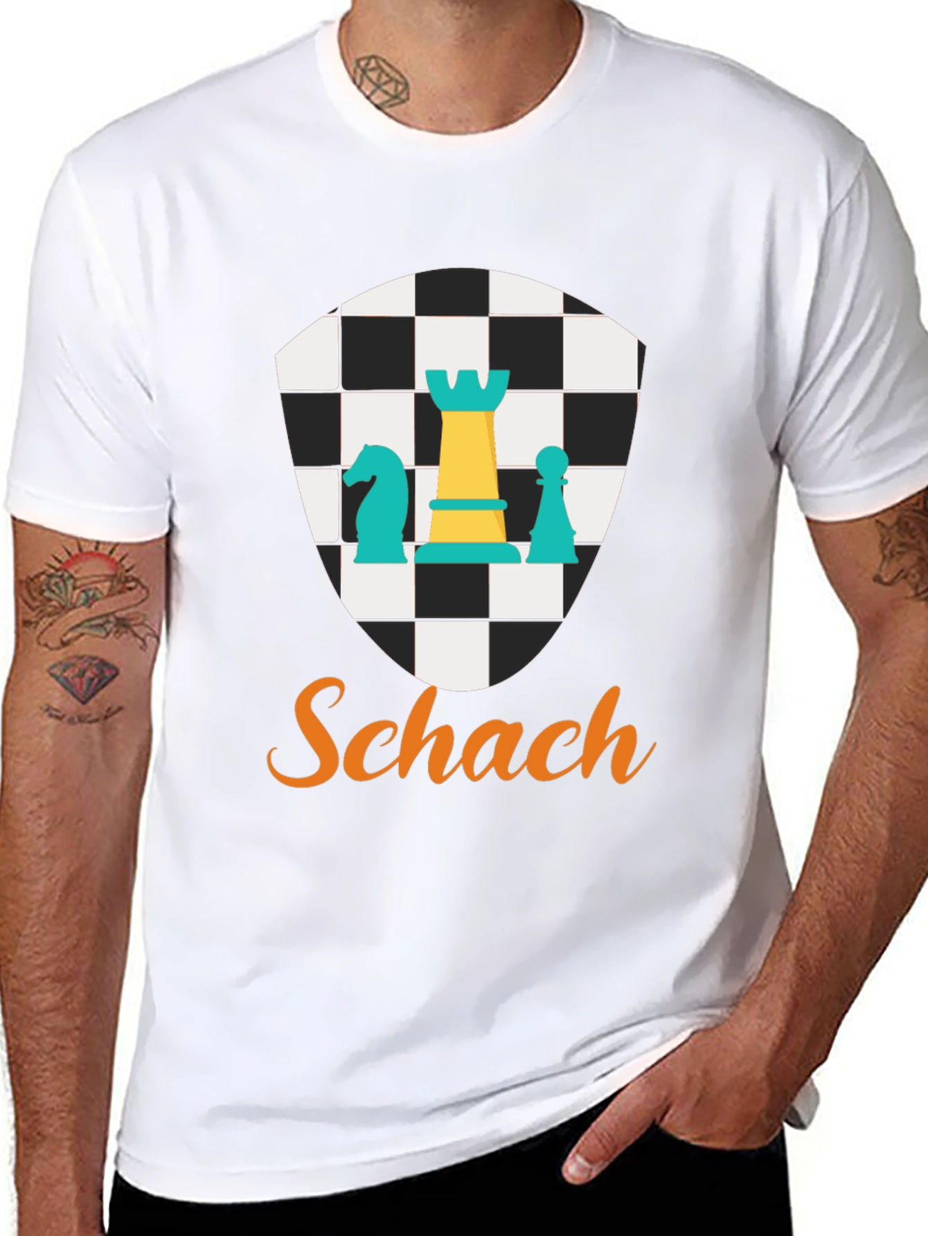 Chess T-Shirt - Schach Design
