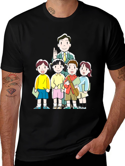 Teacher and Students Graphic Tee
