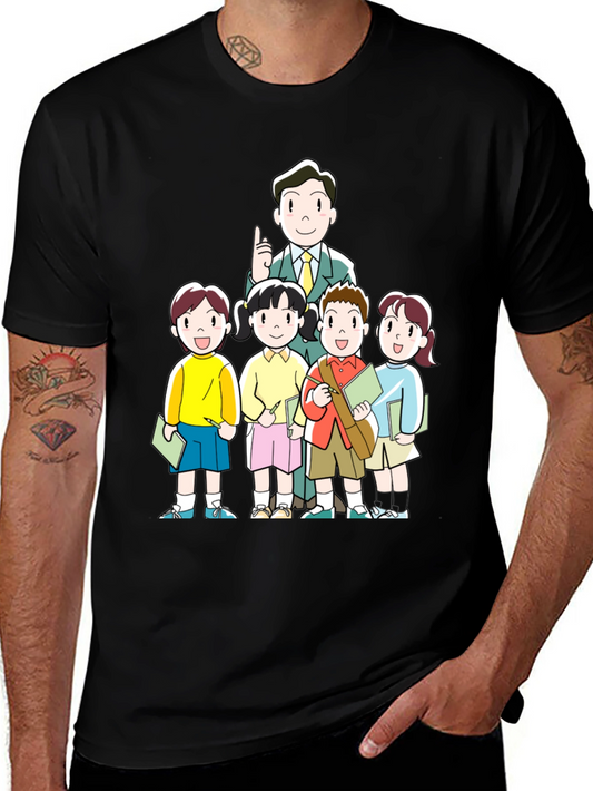 Teacher and Students Graphic Tee
