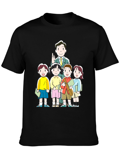 Teacher and Students Graphic Tee