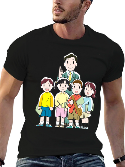 Teacher and Students Graphic Tee