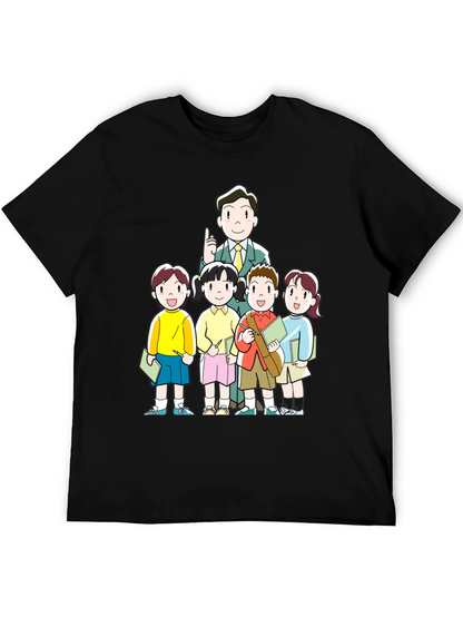 Teacher and Students Graphic Tee