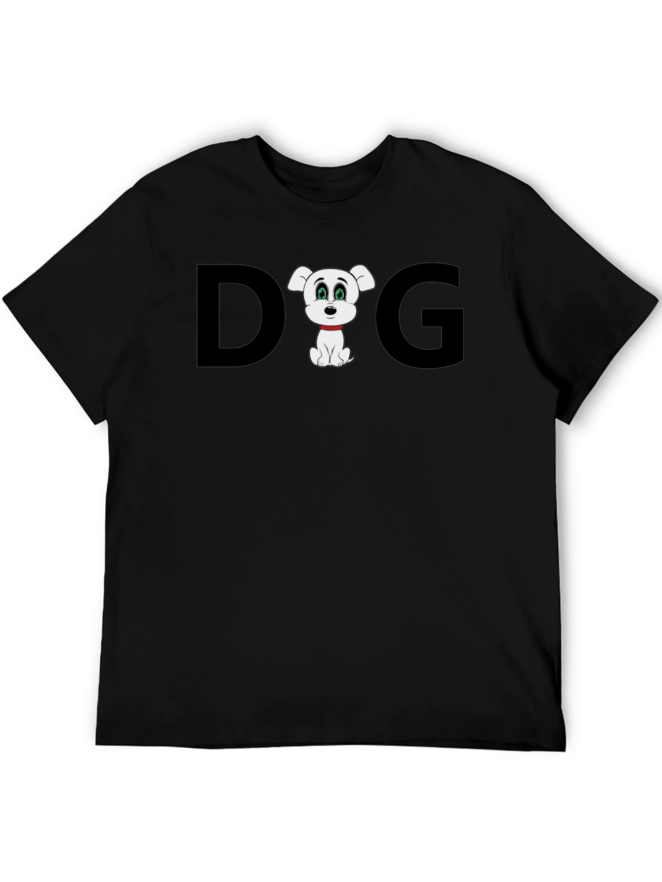 Dog Graphic T-Shirt: Cute Cartoon Puppy Tee