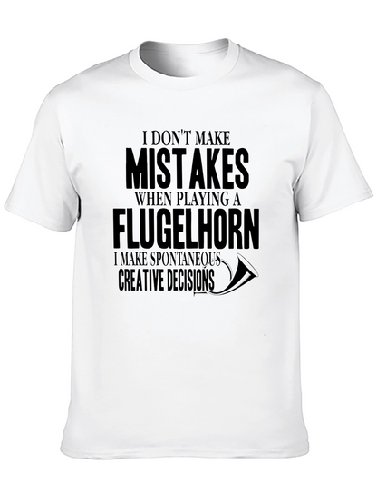 Flugelhorn Player T-Shirt - Spontaneous Creative Decisions