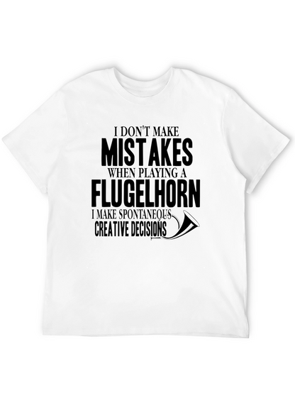 Flugelhorn Player T-Shirt - Spontaneous Creative Decisions