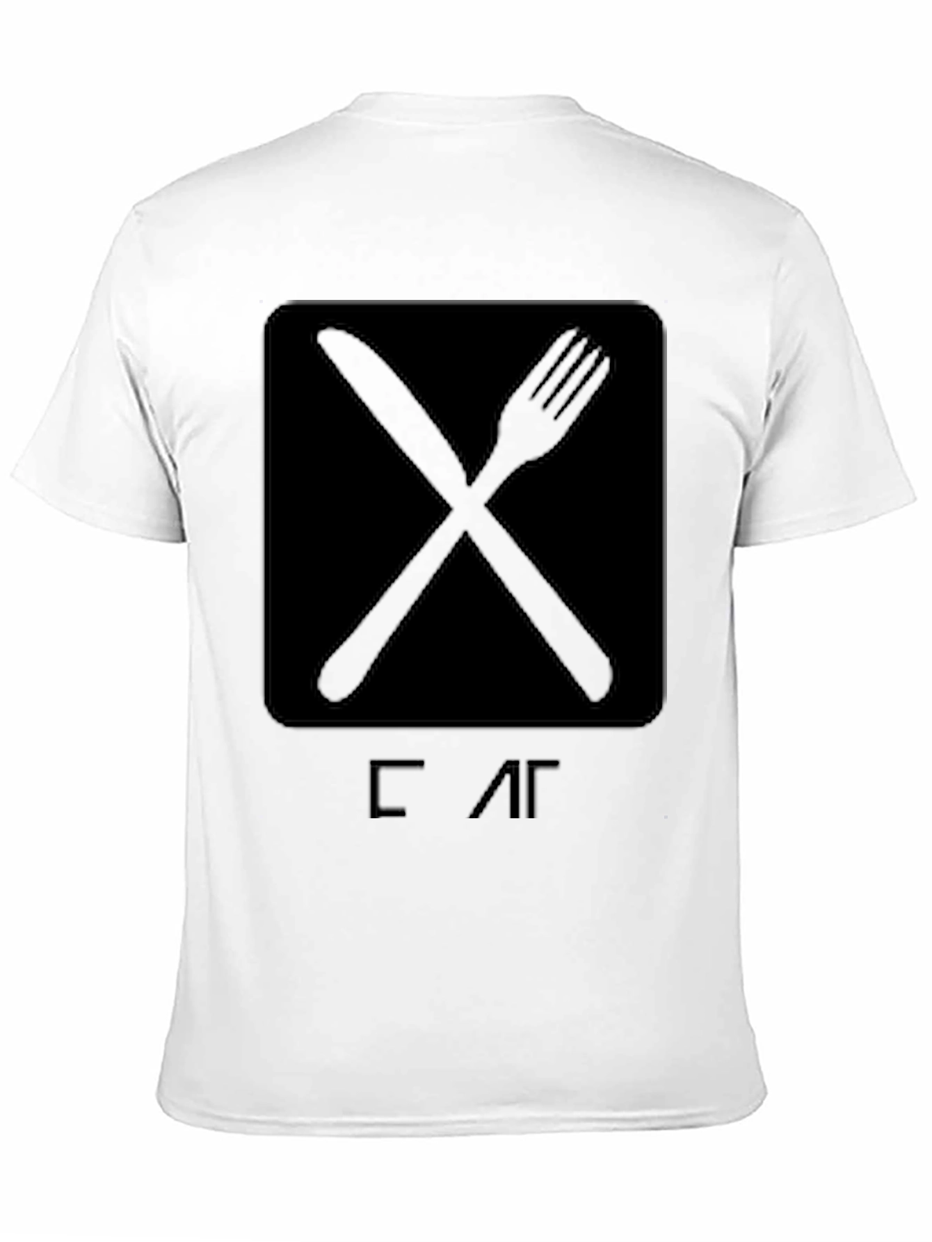Eat T-Shirt - Knife & Fork Graphic Tee
