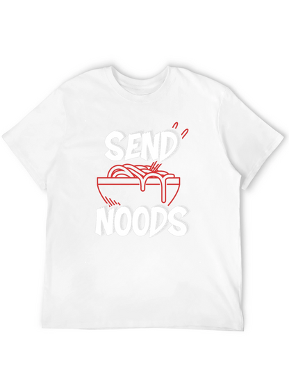 Send Noods Graphic Tee - Funny Ramen Shirt