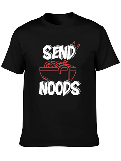 Send Noods Graphic Tee - Funny Ramen Shirt