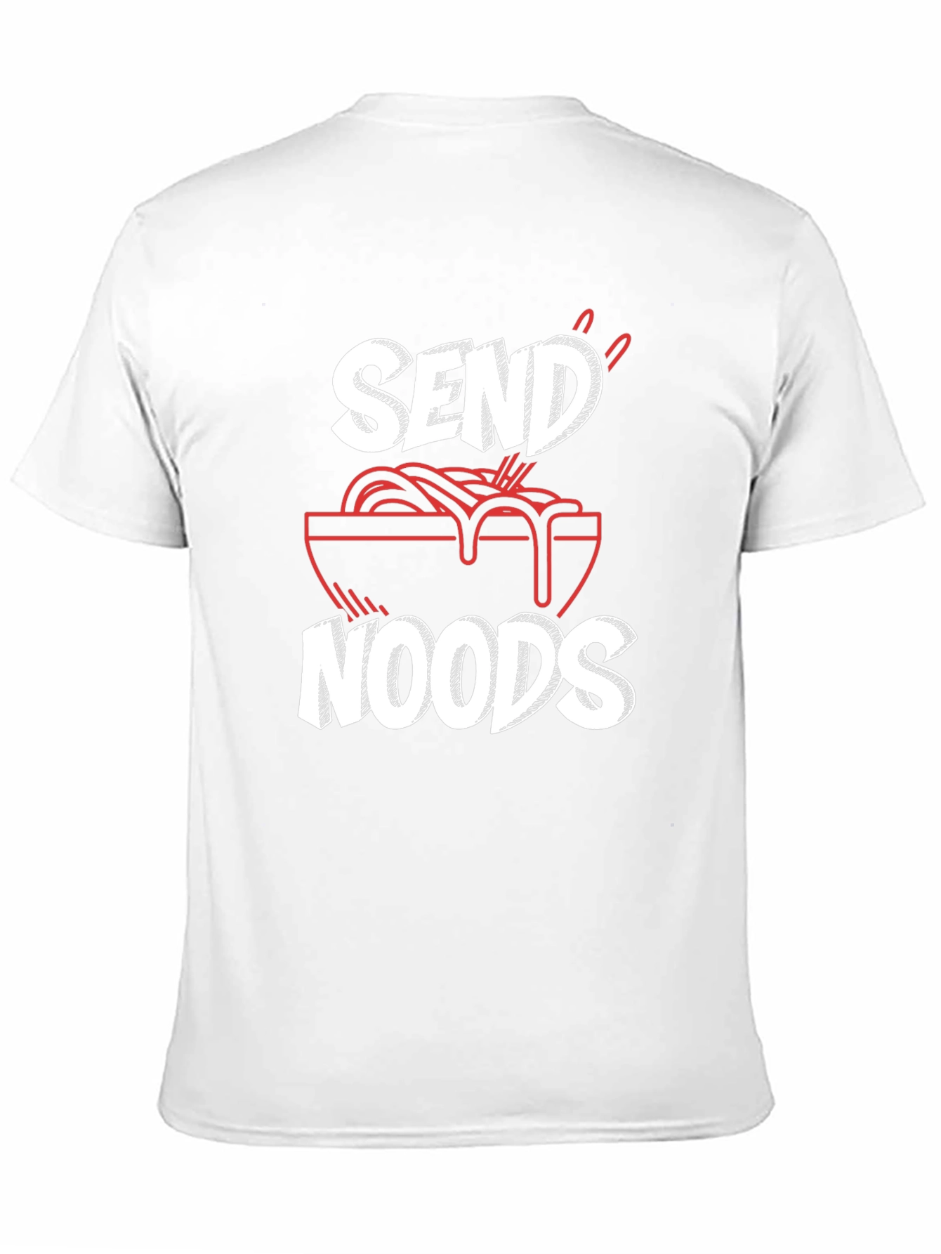 Send Noods Graphic Tee - Funny Ramen Shirt