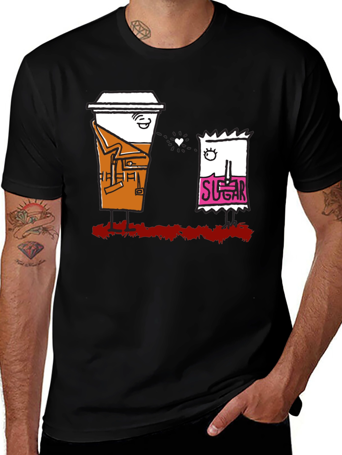 Coffee and Sugar Love T-Shirt