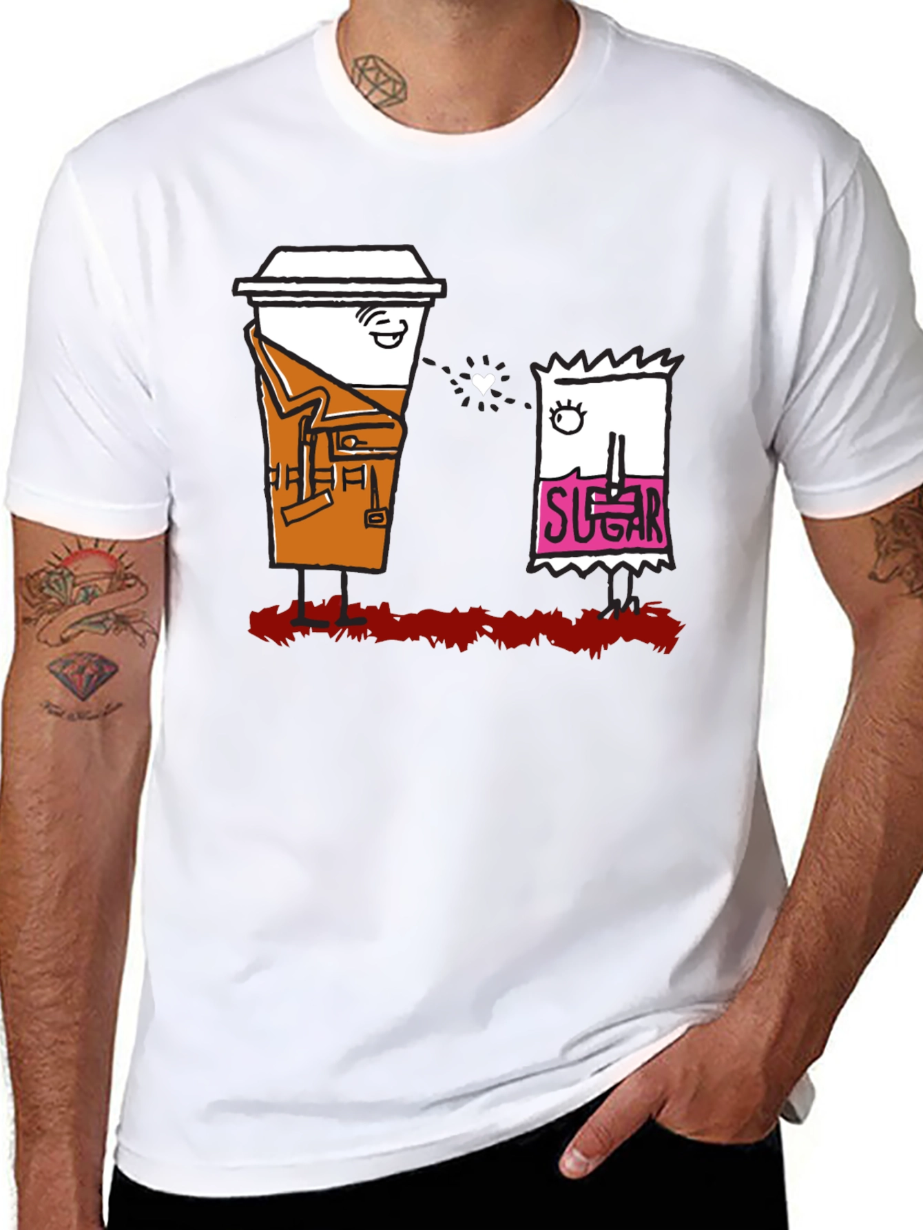 Coffee and Sugar Love T-Shirt