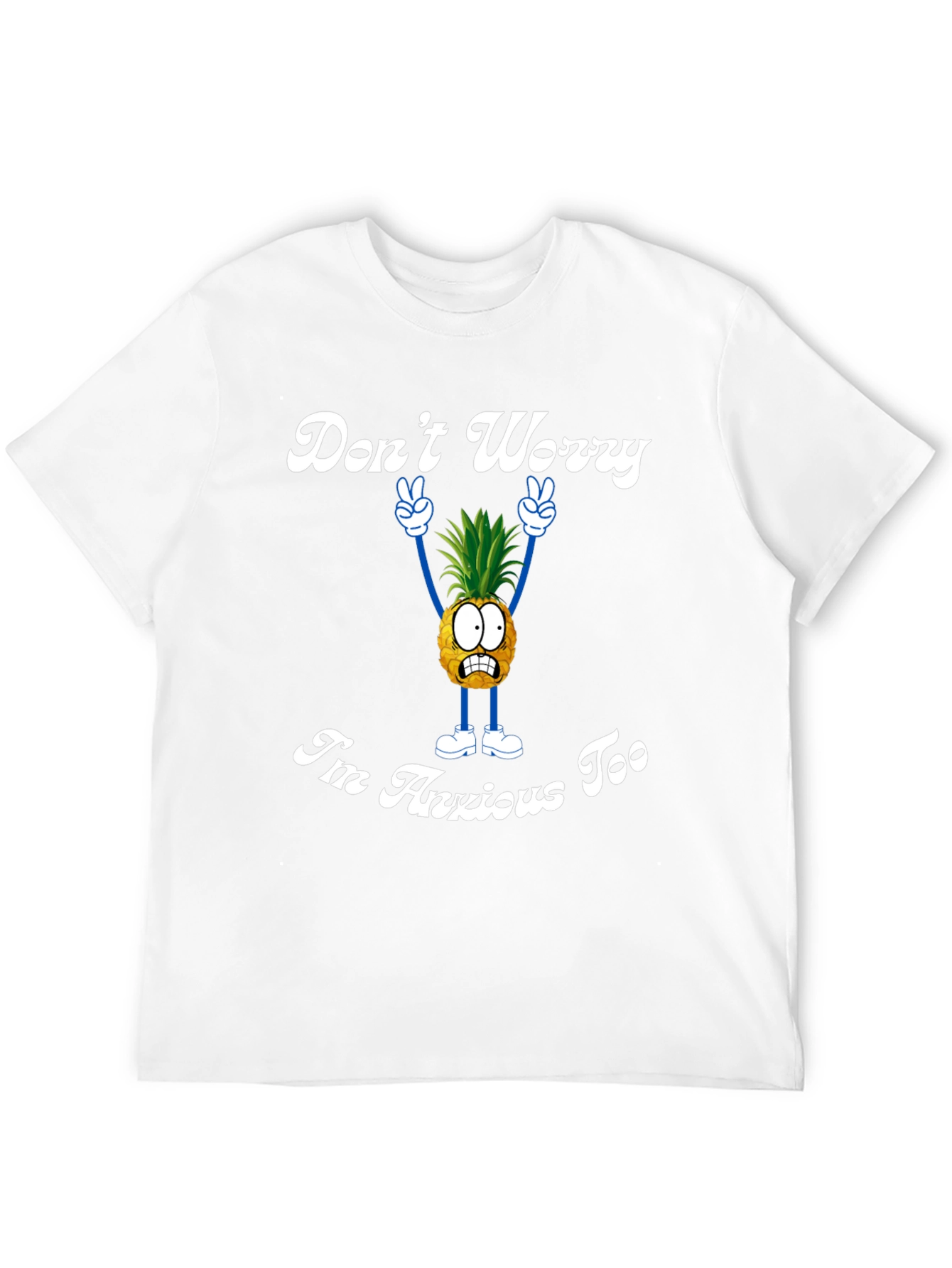Anxious Pineapple Graphic Tee