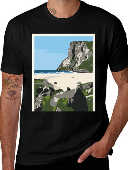Coastal Cliff Graphic Tee