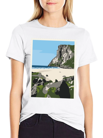 Coastal Cliff Graphic Tee