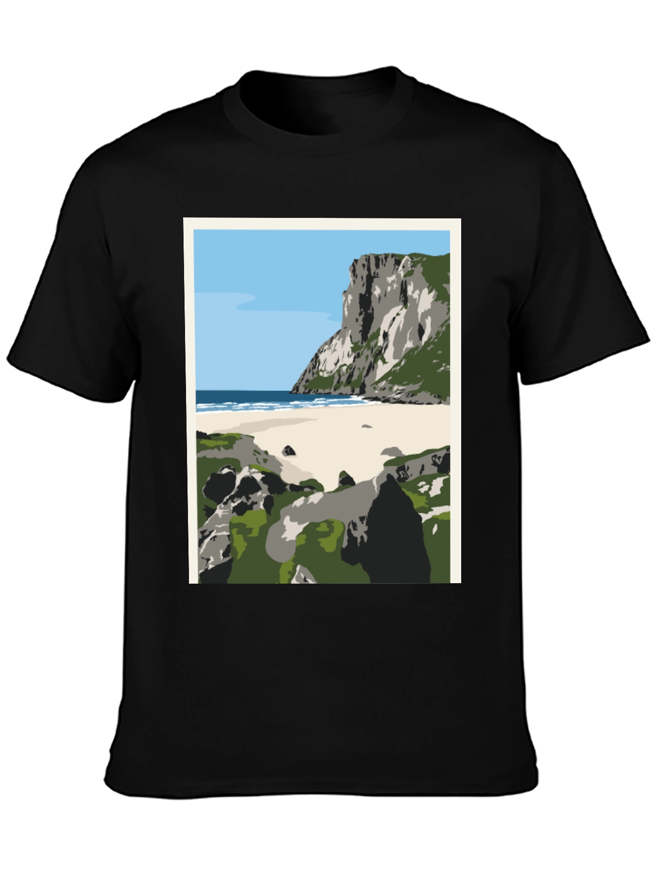 Coastal Cliff Graphic Tee