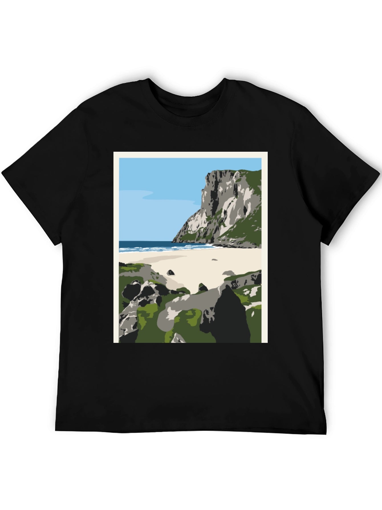 Coastal Cliff Graphic Tee
