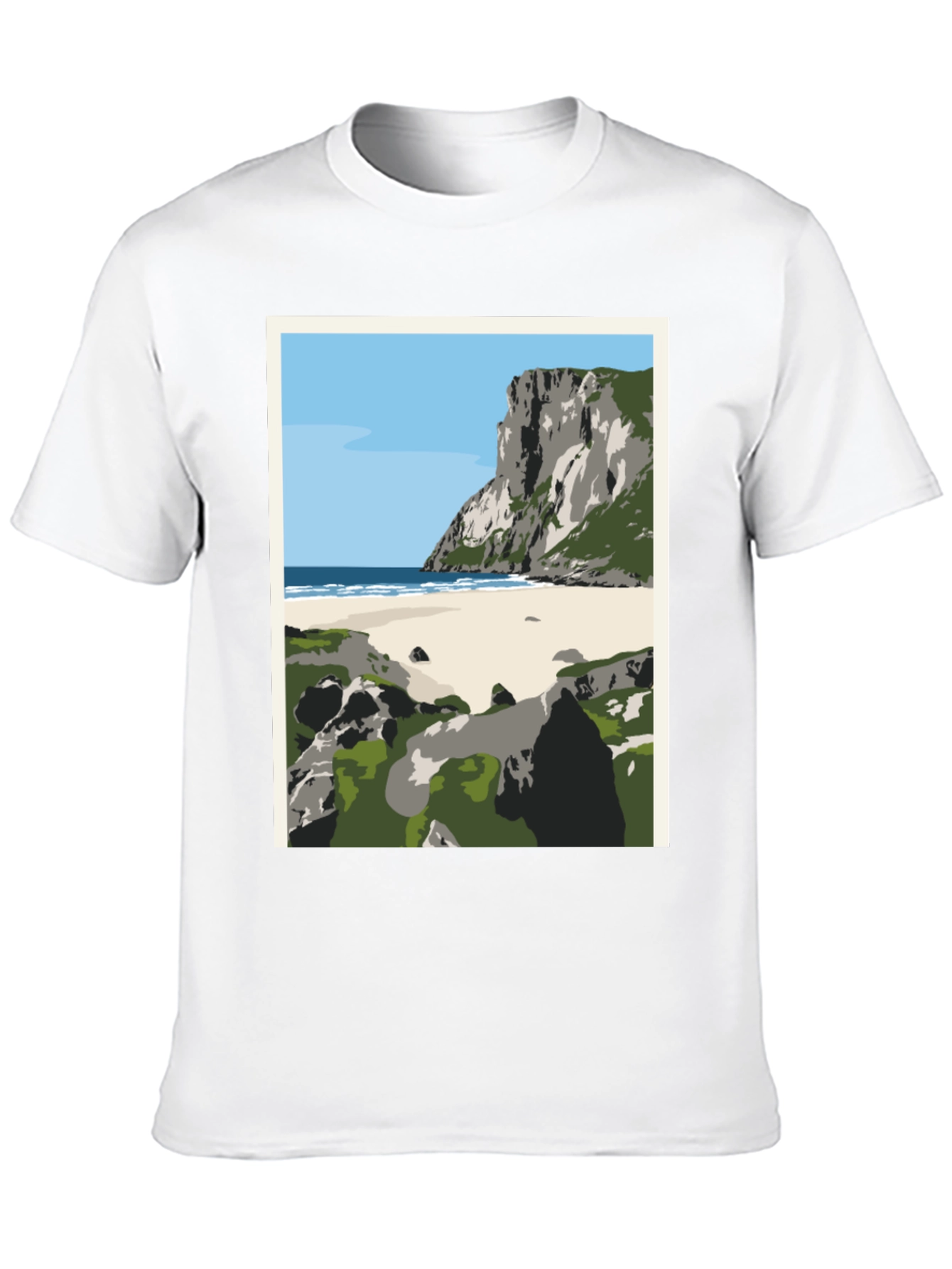 Coastal Cliff Graphic Tee
