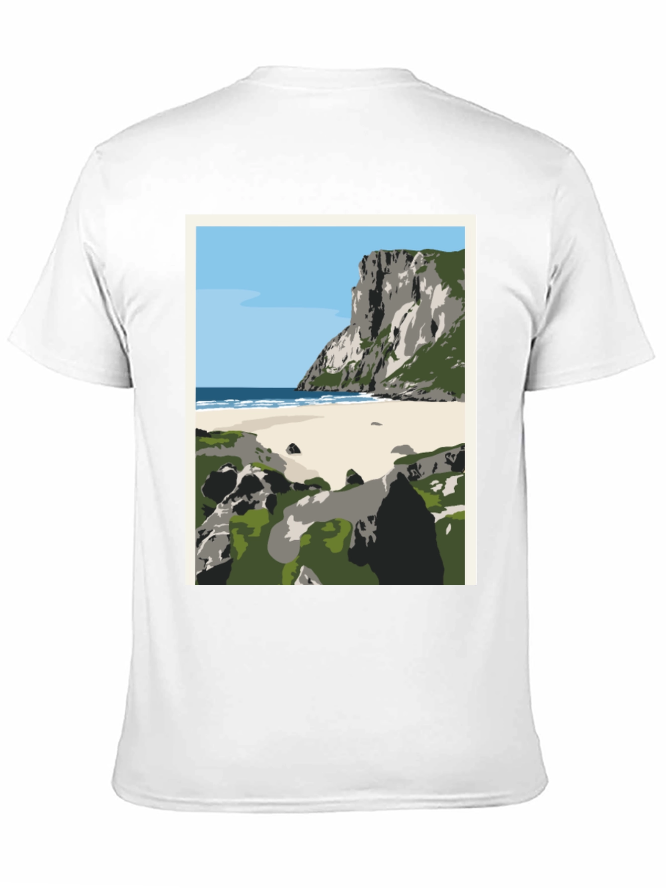 Coastal Cliff Graphic Tee