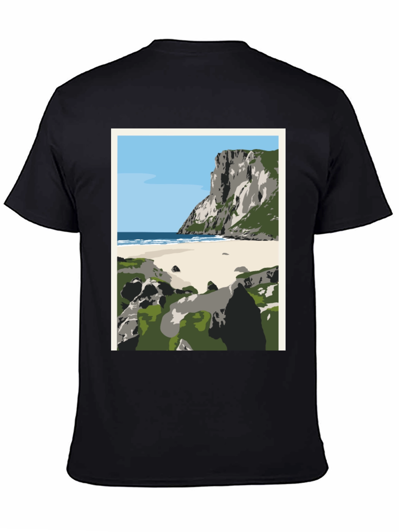 Coastal Cliff Graphic Tee