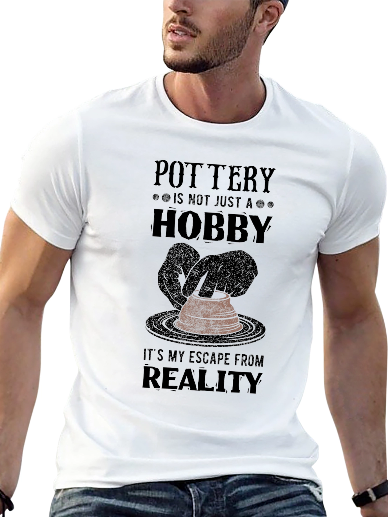 Pottery Hobby T-Shirt - Escape From Reality