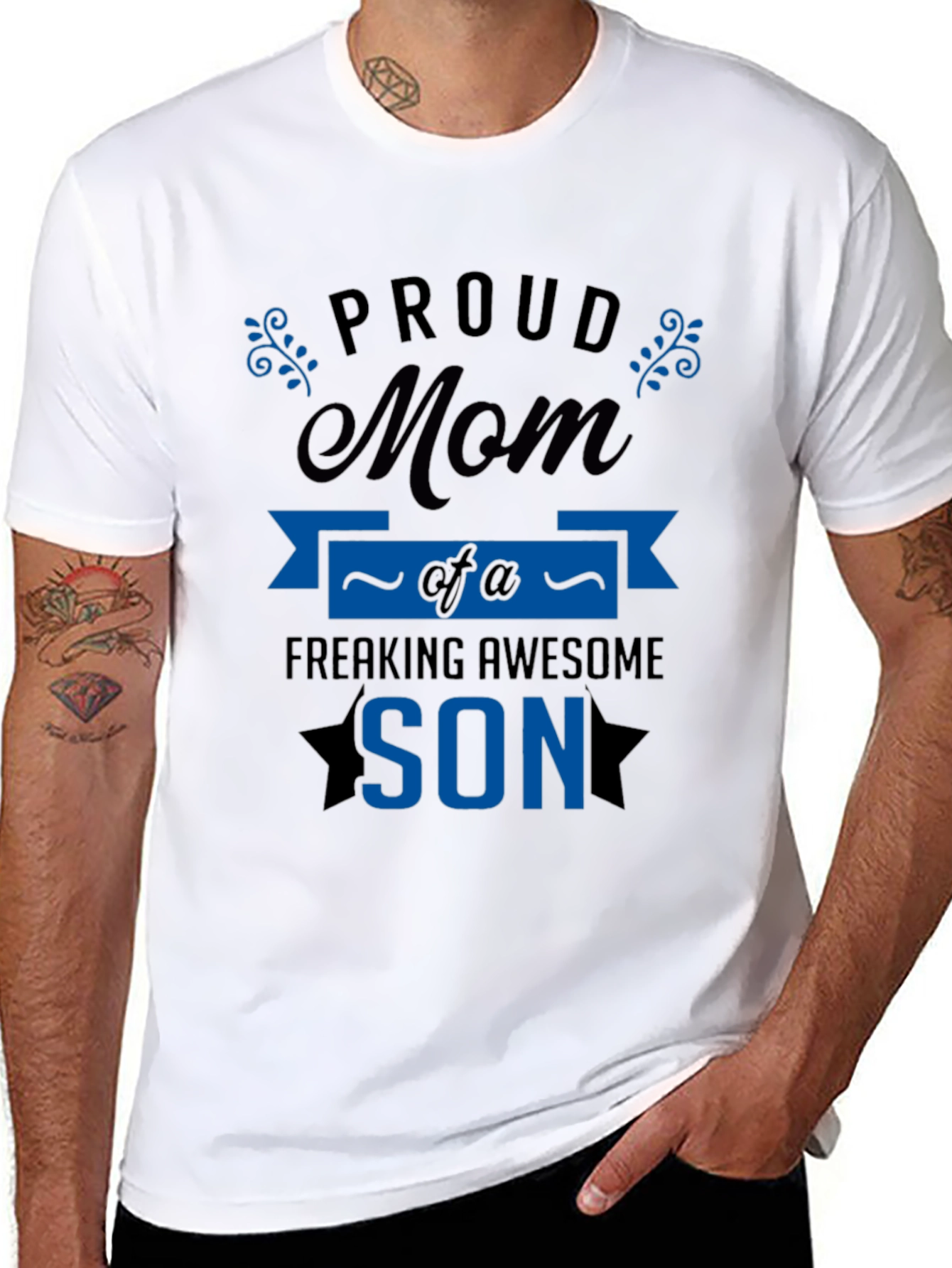 Proud Mom of a Freaking Awesome Son T-Shirt