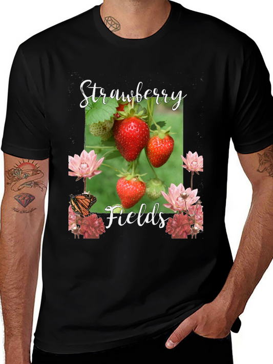 Strawberry Fields Graphic T-Shirt