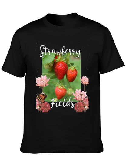 Strawberry Fields Graphic T-Shirt