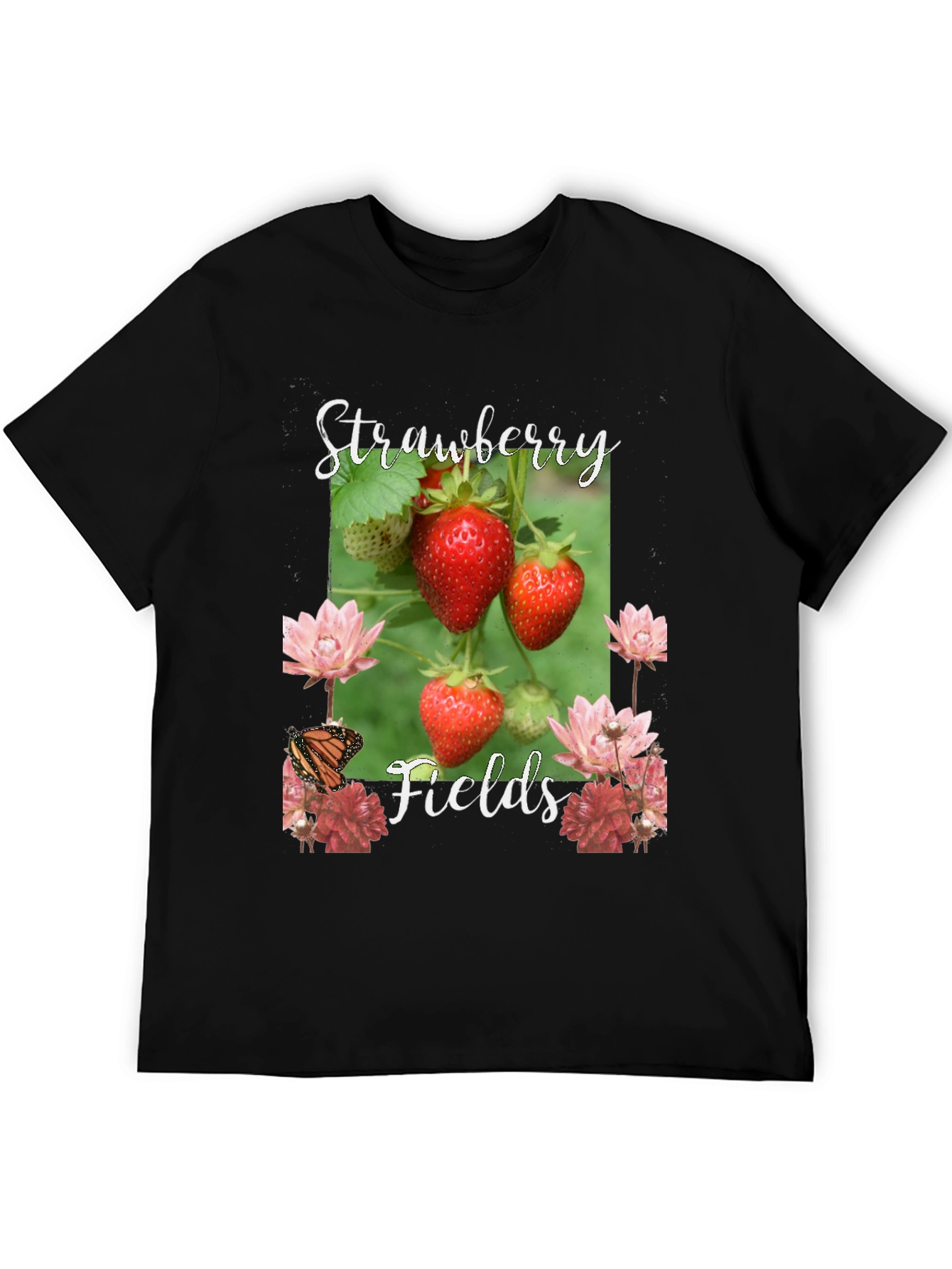 Strawberry Fields Graphic T-Shirt
