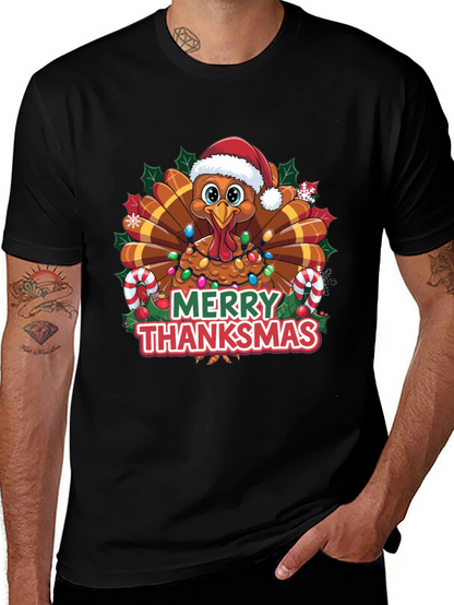 Merry Thanksmas Turkey T-Shirt