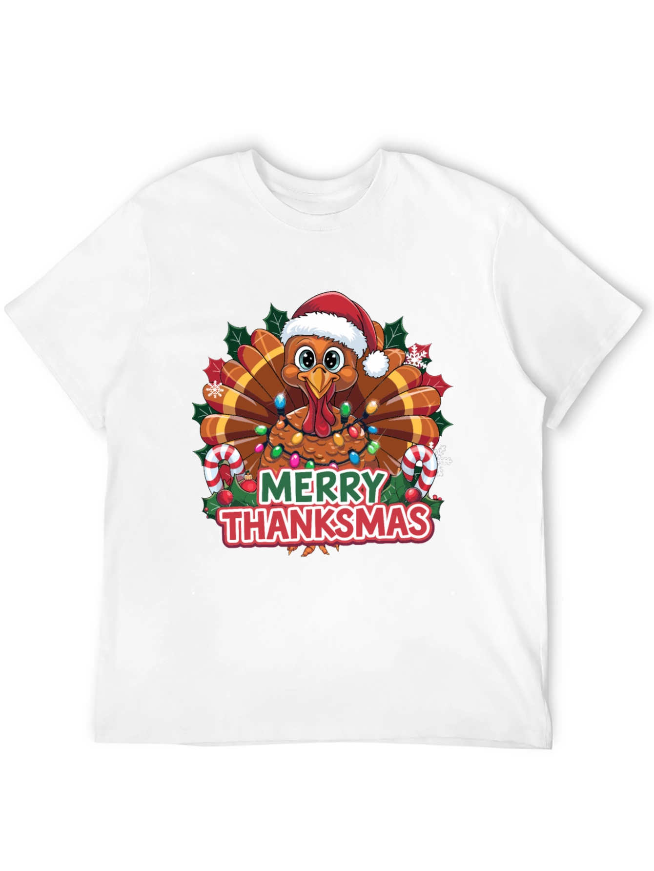 Merry Thanksmas Turkey T-Shirt