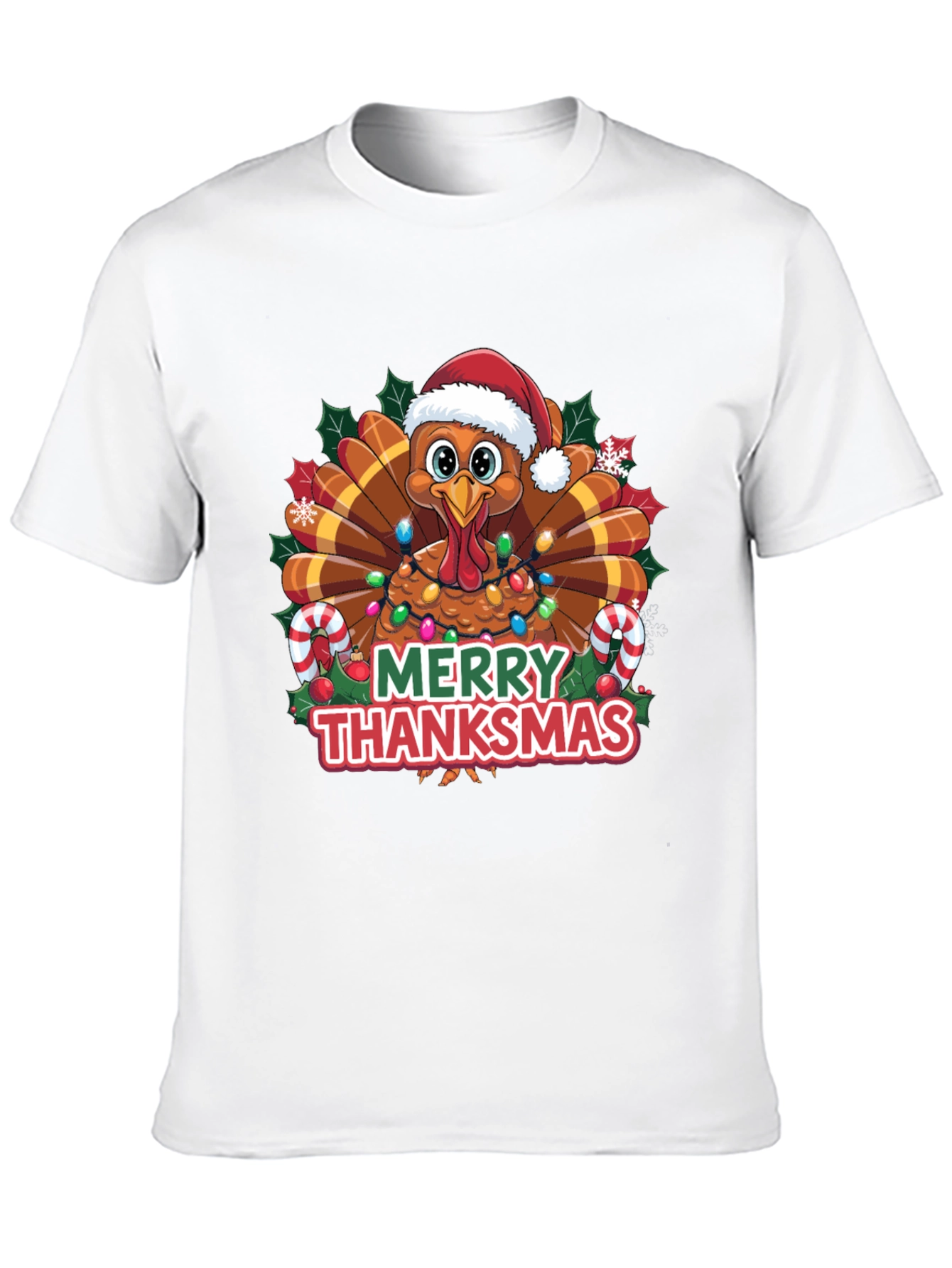 Merry Thanksmas Turkey T-Shirt