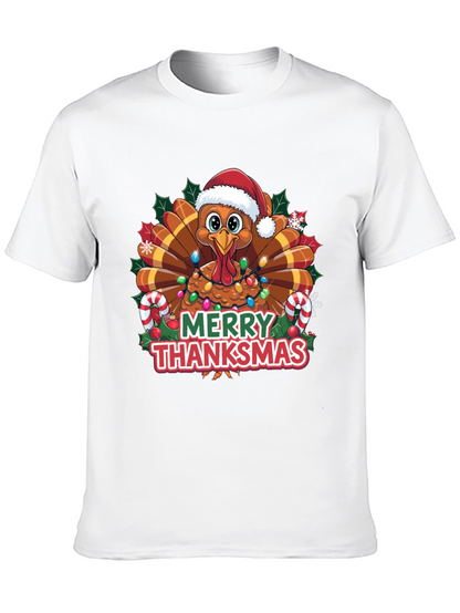 Merry Thanksmas Turkey T-Shirt