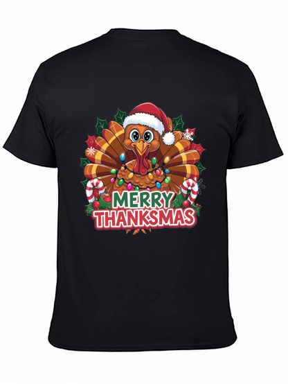 Merry Thanksmas Turkey T-Shirt