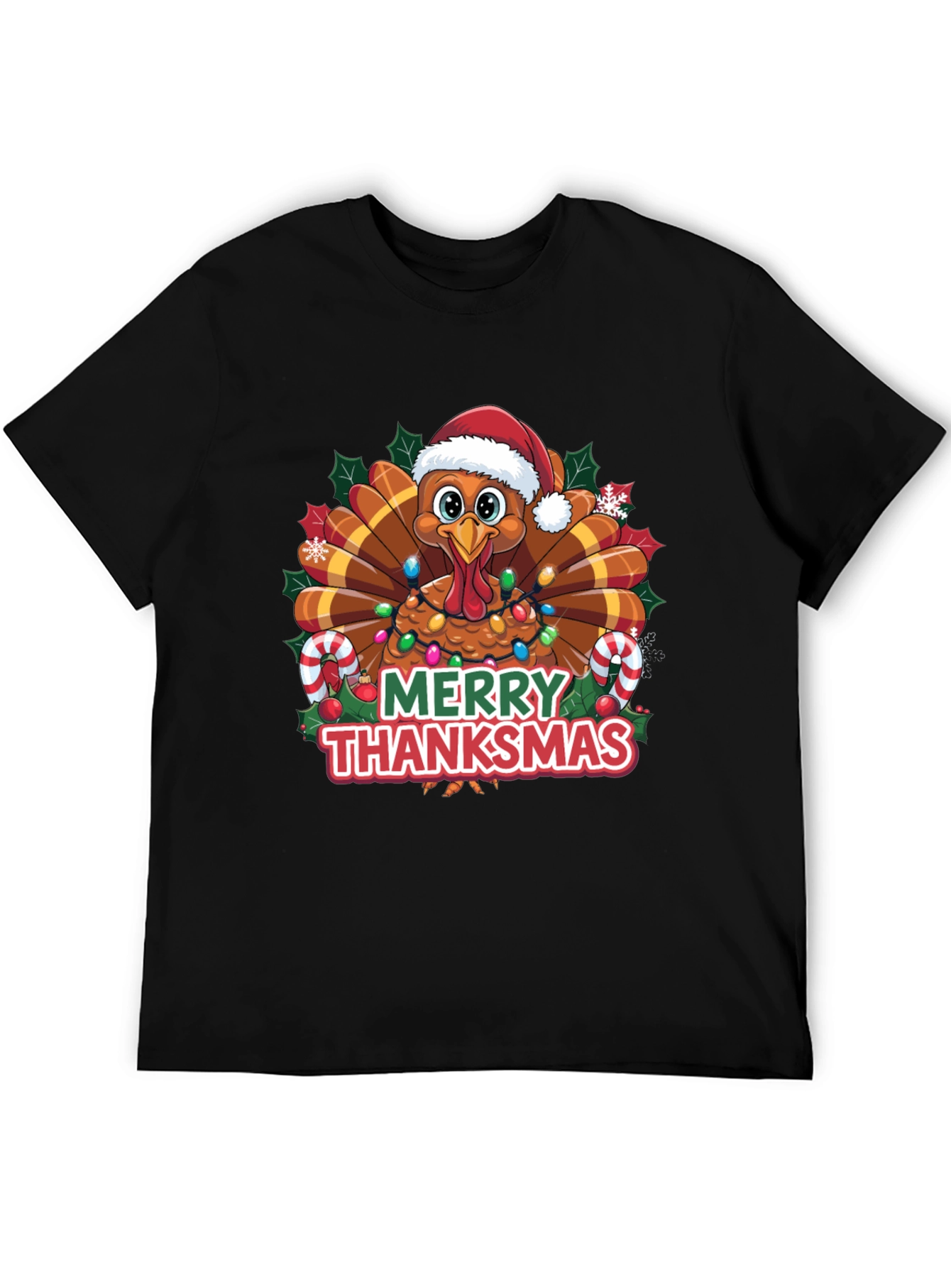 Merry Thanksmas Turkey T-Shirt