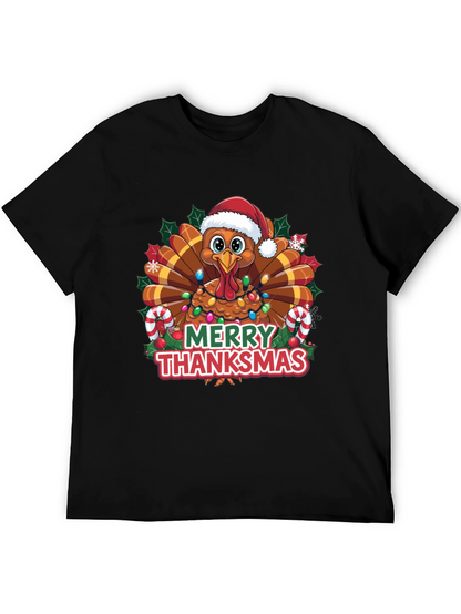 Merry Thanksmas Turkey T-Shirt