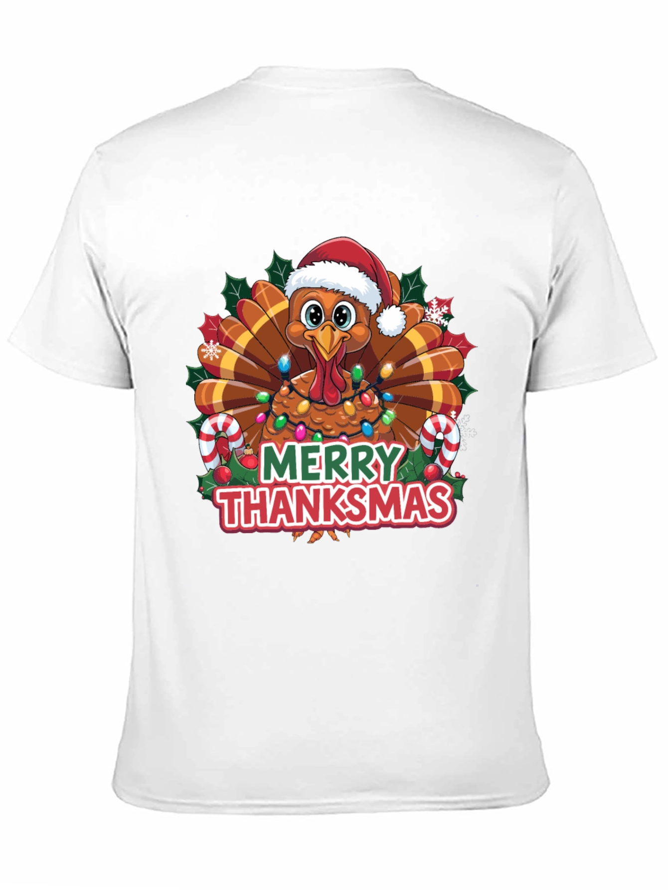 Merry Thanksmas Turkey T-Shirt