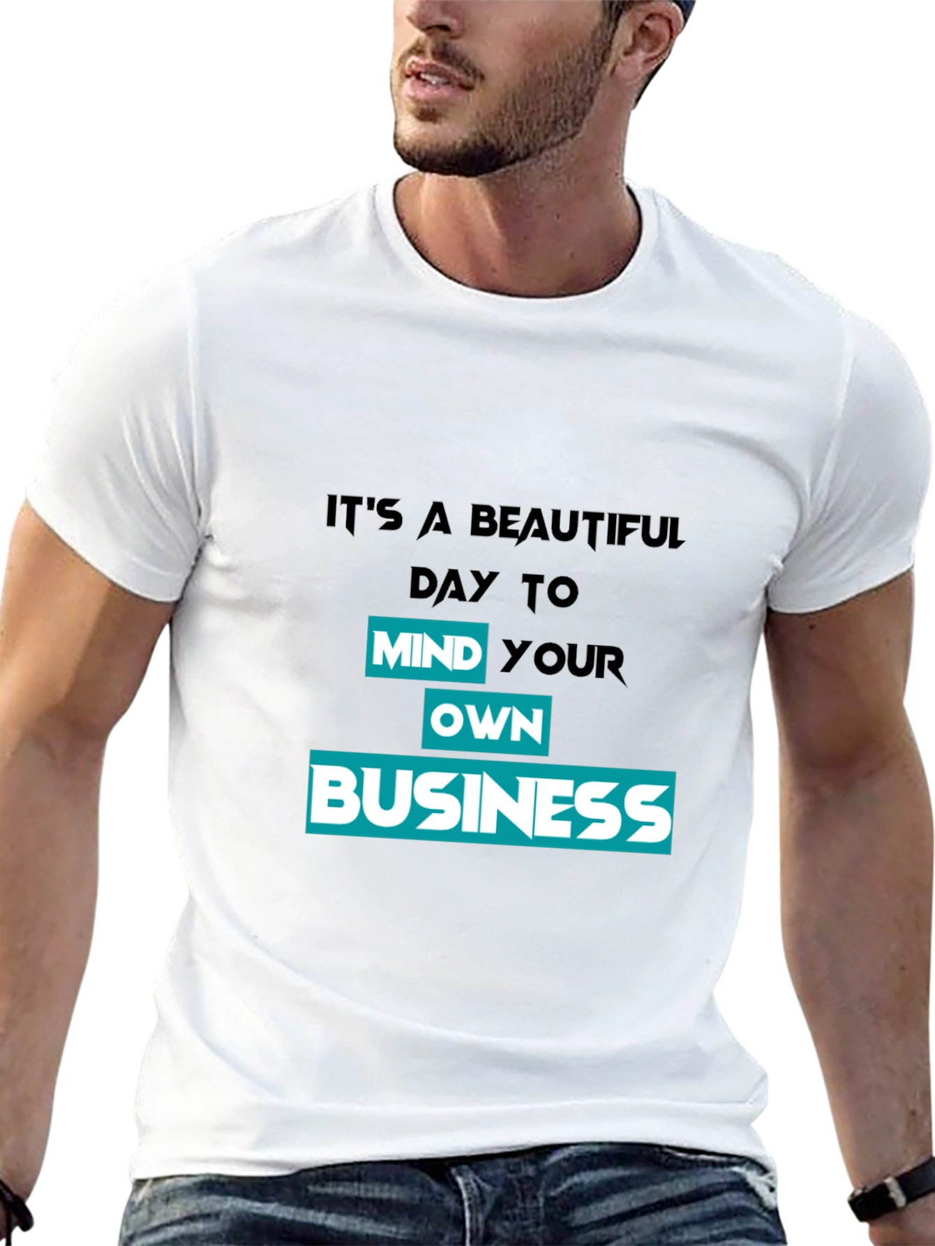 Mind Your Own Business Graphic T-Shirt